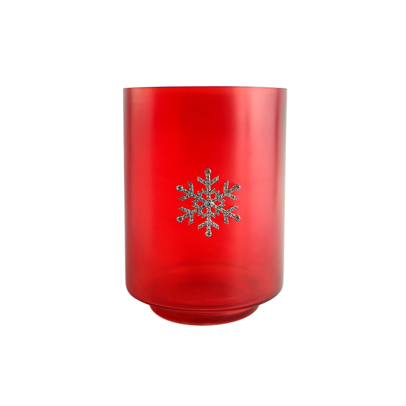 Red Snow Glass Wax Bottle YD-CX-047