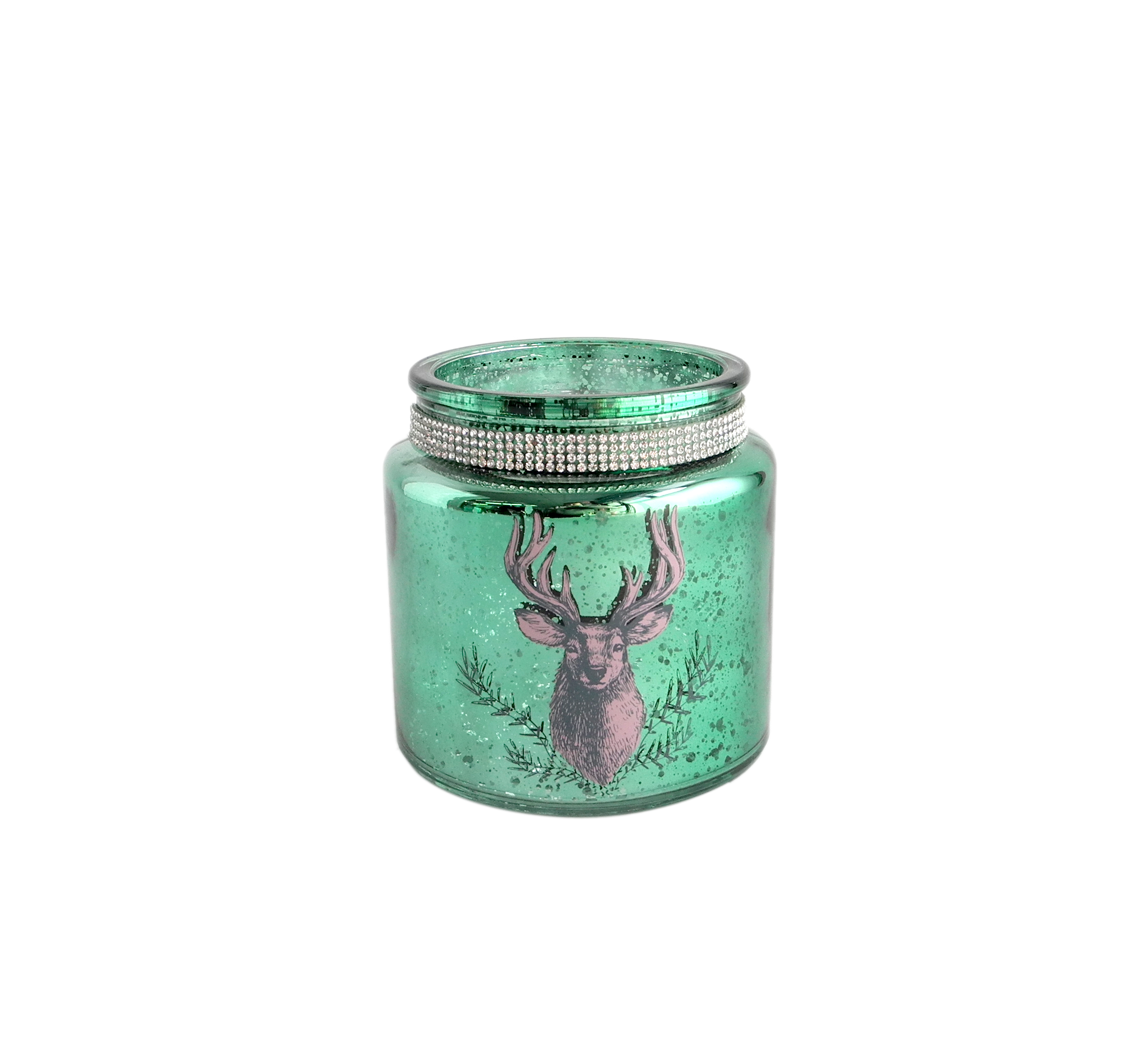 Green Christmas Candle Holder YD-ND-182