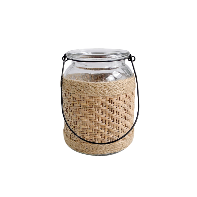 Mat Woven Glass Vases YD-ACC-042