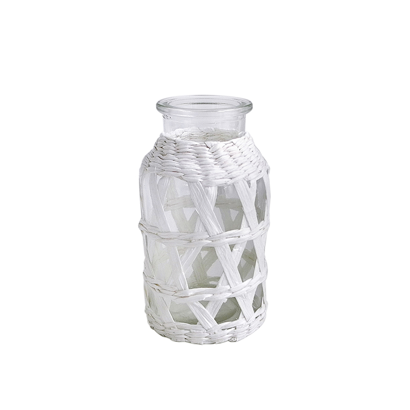 White Paper Glass Vases YD-ACC-009