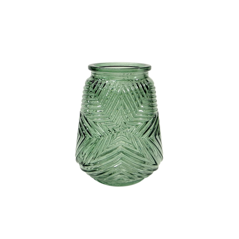 Green Series Spring & Summer Glass Vase YD-SS-016