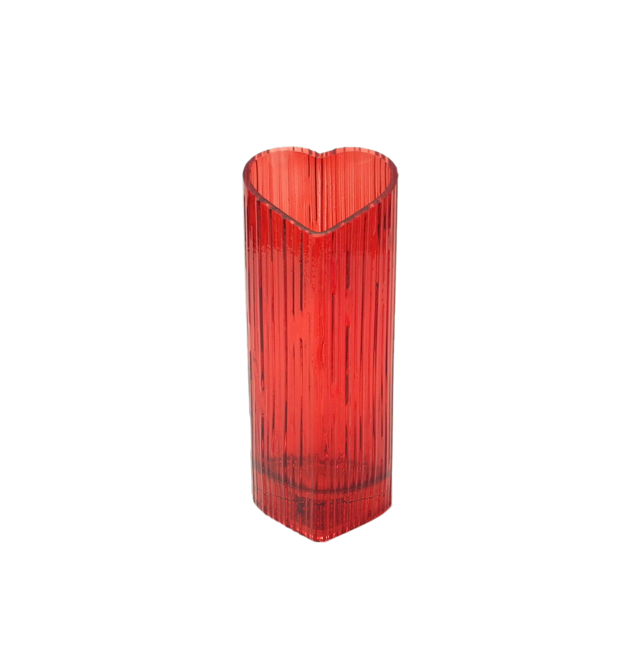 Heart Shaped Glass Vase YD-ND-155