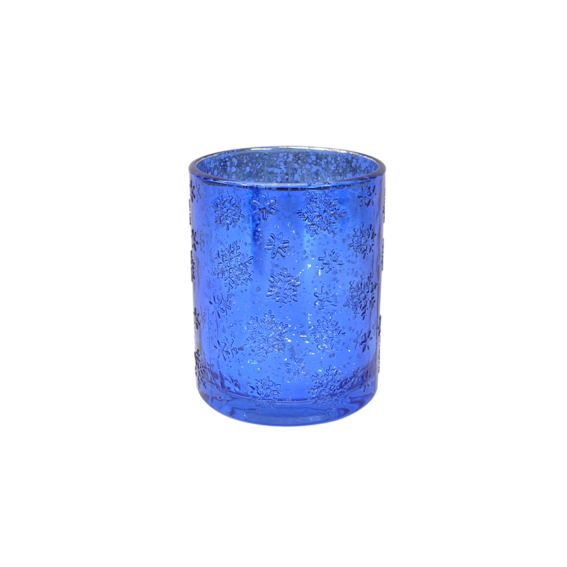 Royal Blue Candle Holder & Wax Bottle YD-HDWC-031