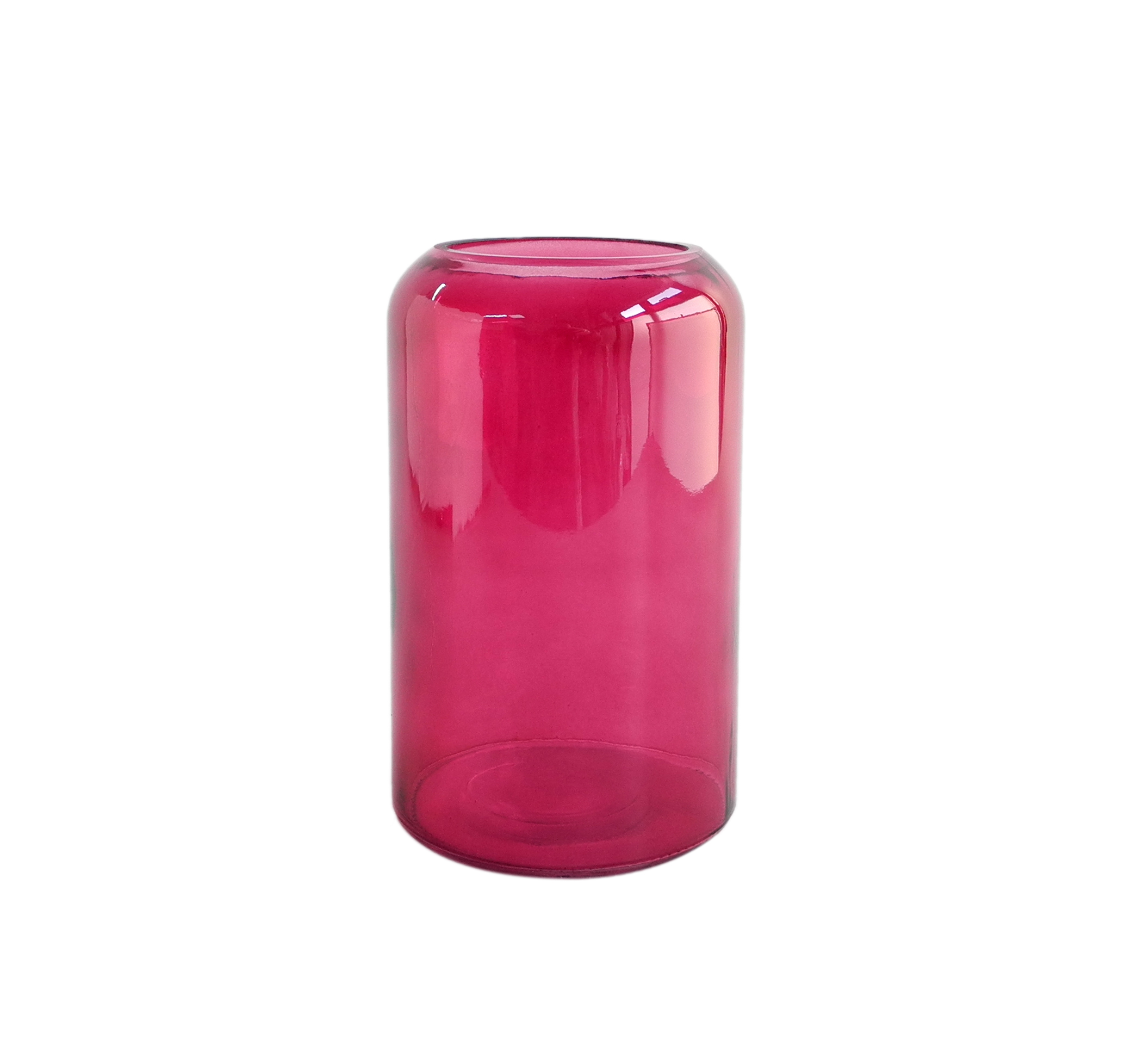 Red Glass Vase YD-CGV-029