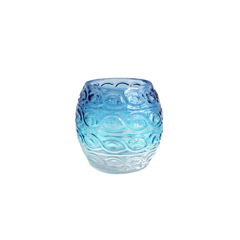 Blue Gradient Glass Vases YD-OBS-034