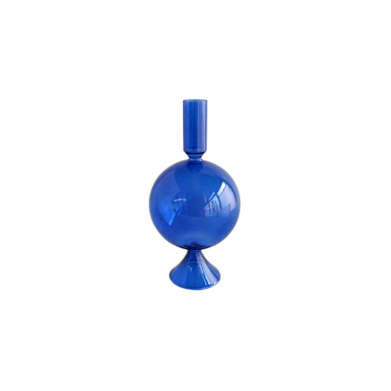 Blue Lamp Candle Holder YD-LCH-001