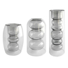 Gray Lampwork Glass Vase YD-BV-032