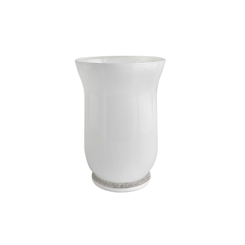 Red And White Glass Wind Lantern YD-CX-062