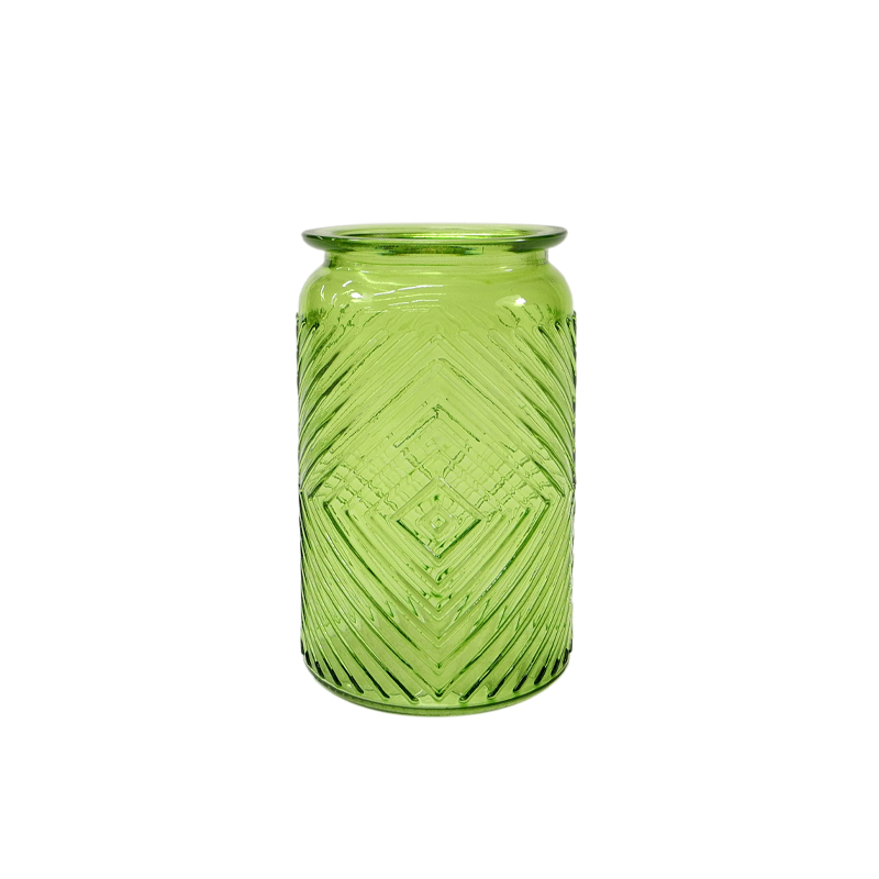 Green Series Spring & Summer Glass Vase YD-SS-016