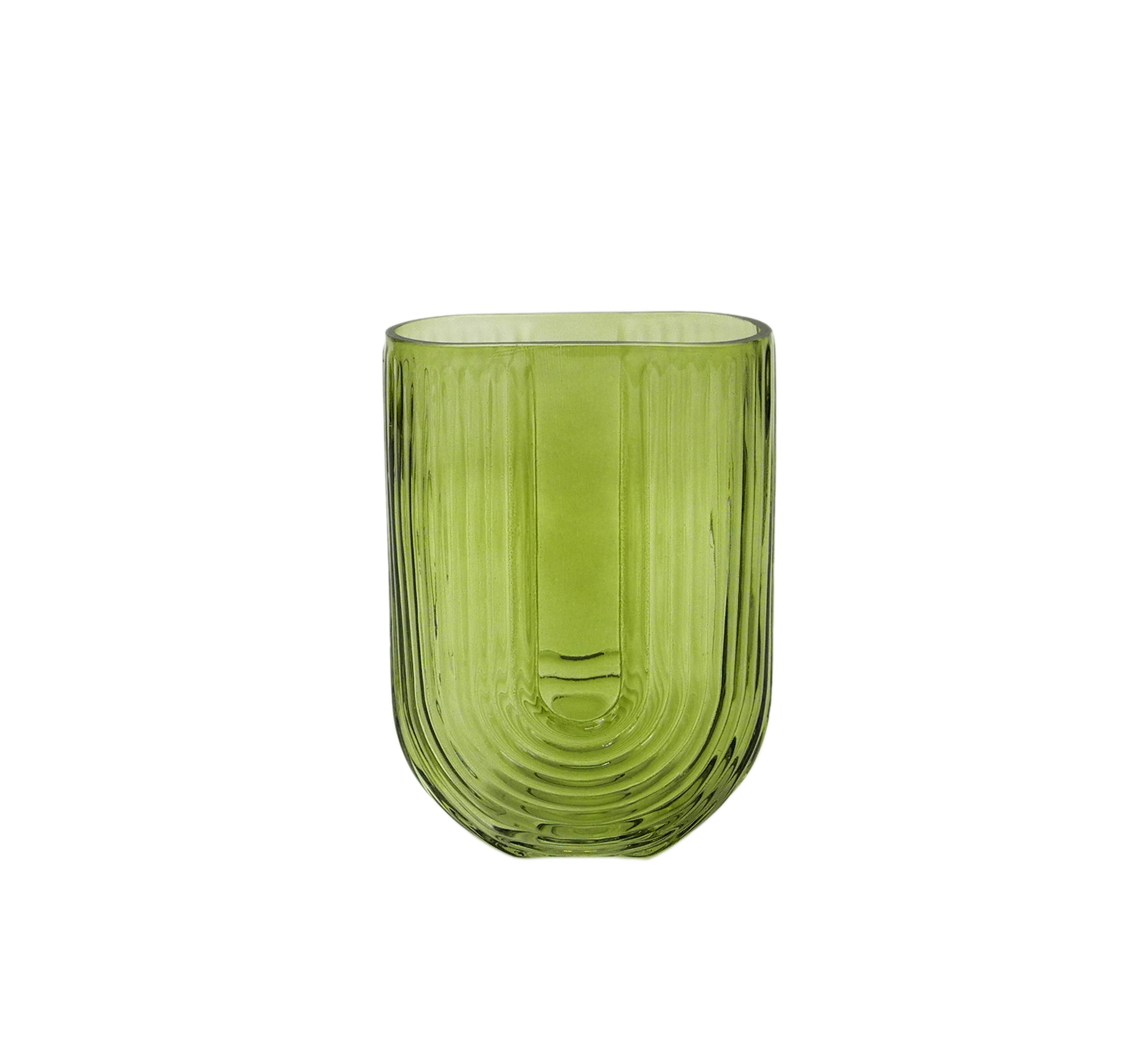 Light color with pattern Glass Vase YD-ND-158