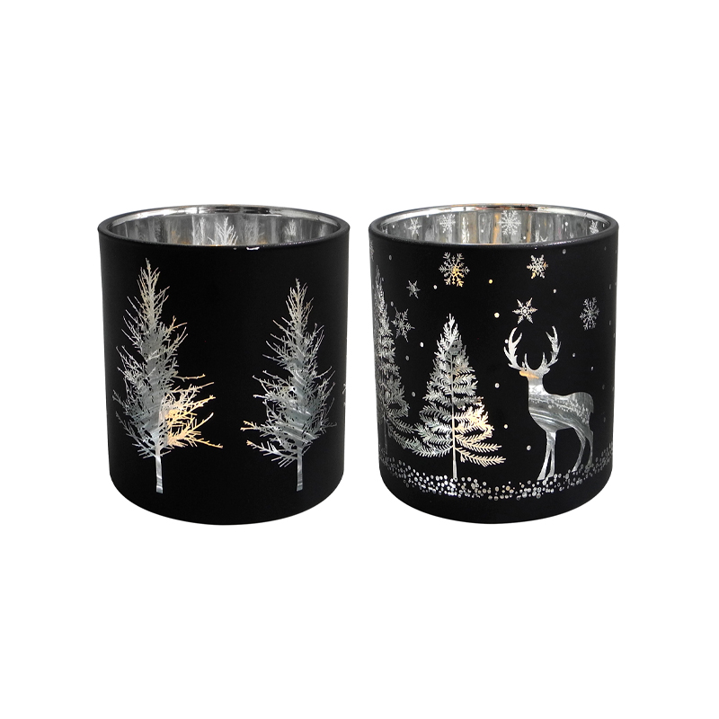 Black Silver Christmas Max Bottle YD-HDWC-083