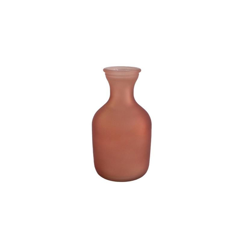 Lotus Root Pink Glass Vases YD-CGV-053