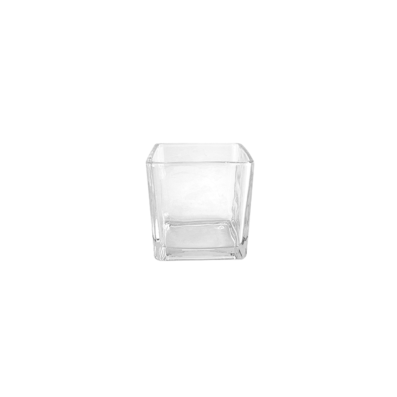 Square Transparent Flower Pot YD-FPWP-029