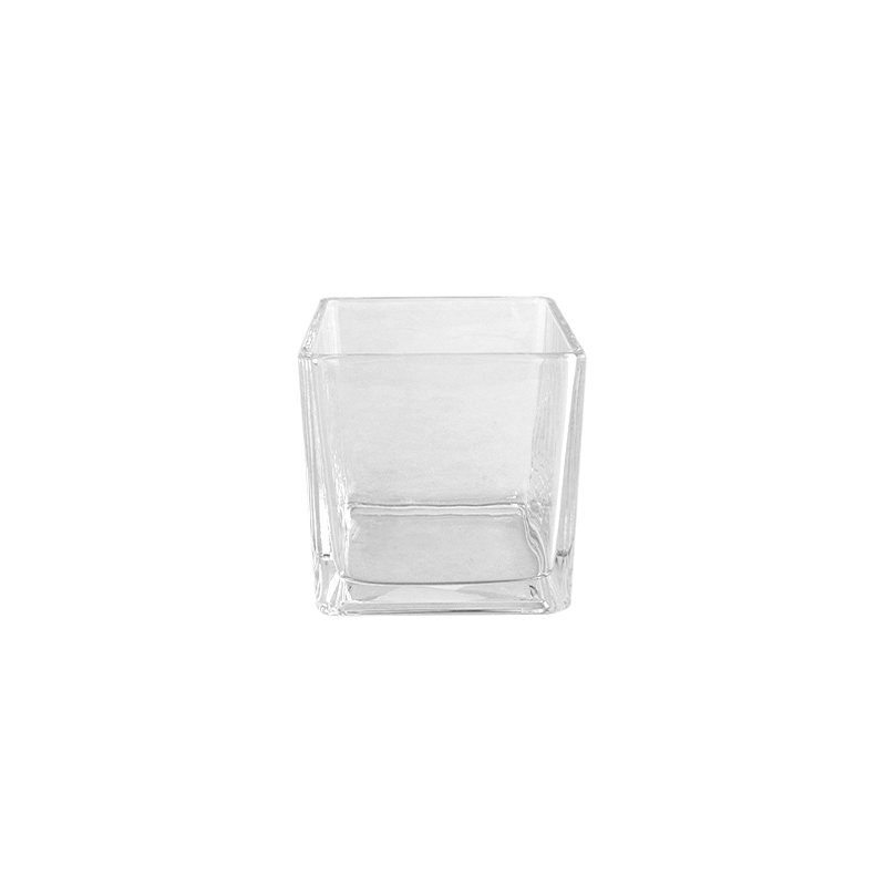 Square Transparent Flower Pot YD-FPWP-029