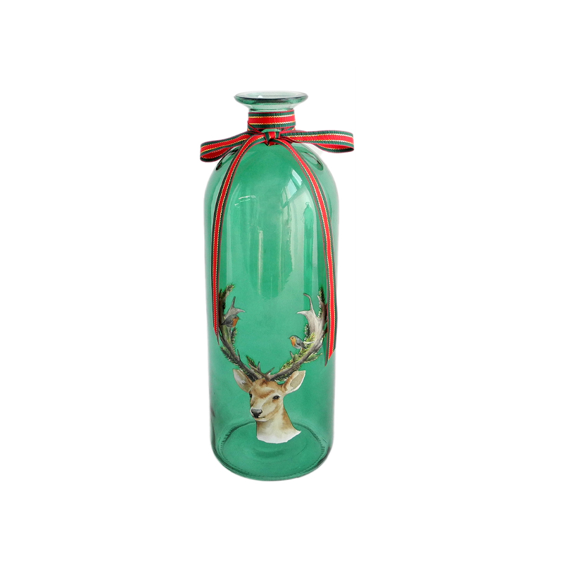 Christmas Transparent Glass Container YD-CX-028