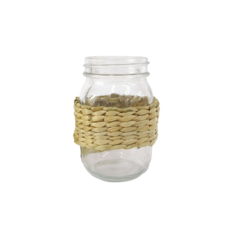Rattan Decorative Glass Bottle YD-ACC-006