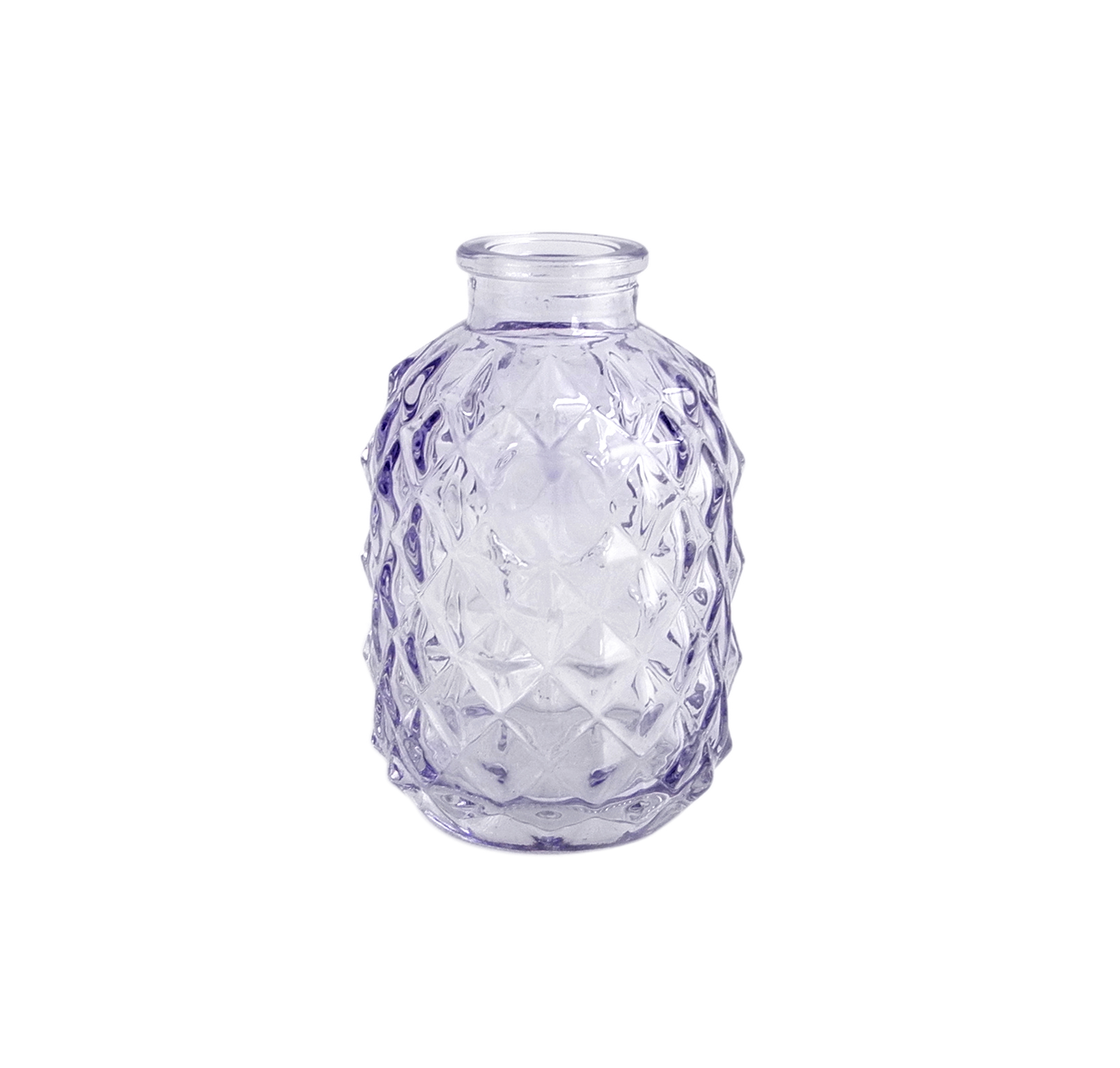 Purple Glass Vases & Wax Bottle YD-HDWC-158