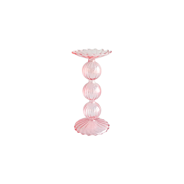 Pink Lamp Candle Holder YD-LCH-002