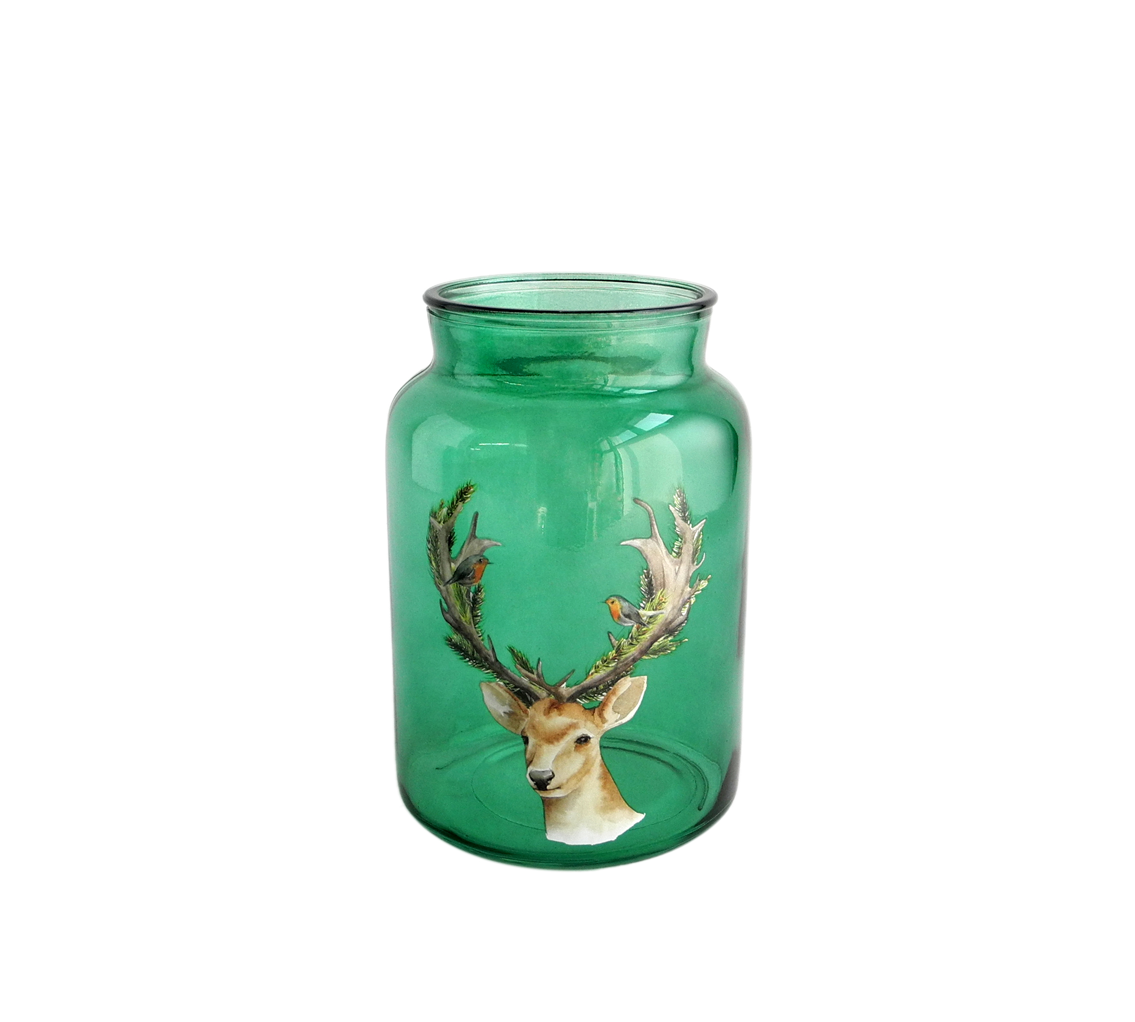Green Christmas Candle Holder YD-ND-185