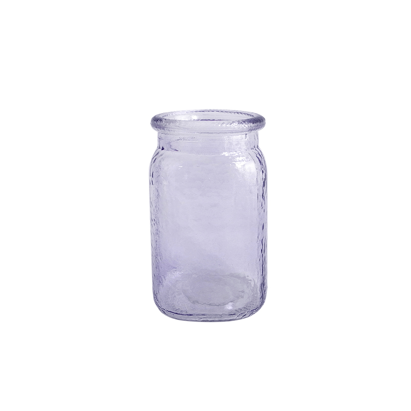 Purple Glass Vases & Wax Bottle YD-SS-036