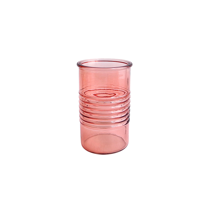 Pink Glass Vases & Wax Bottle YD-SS-007