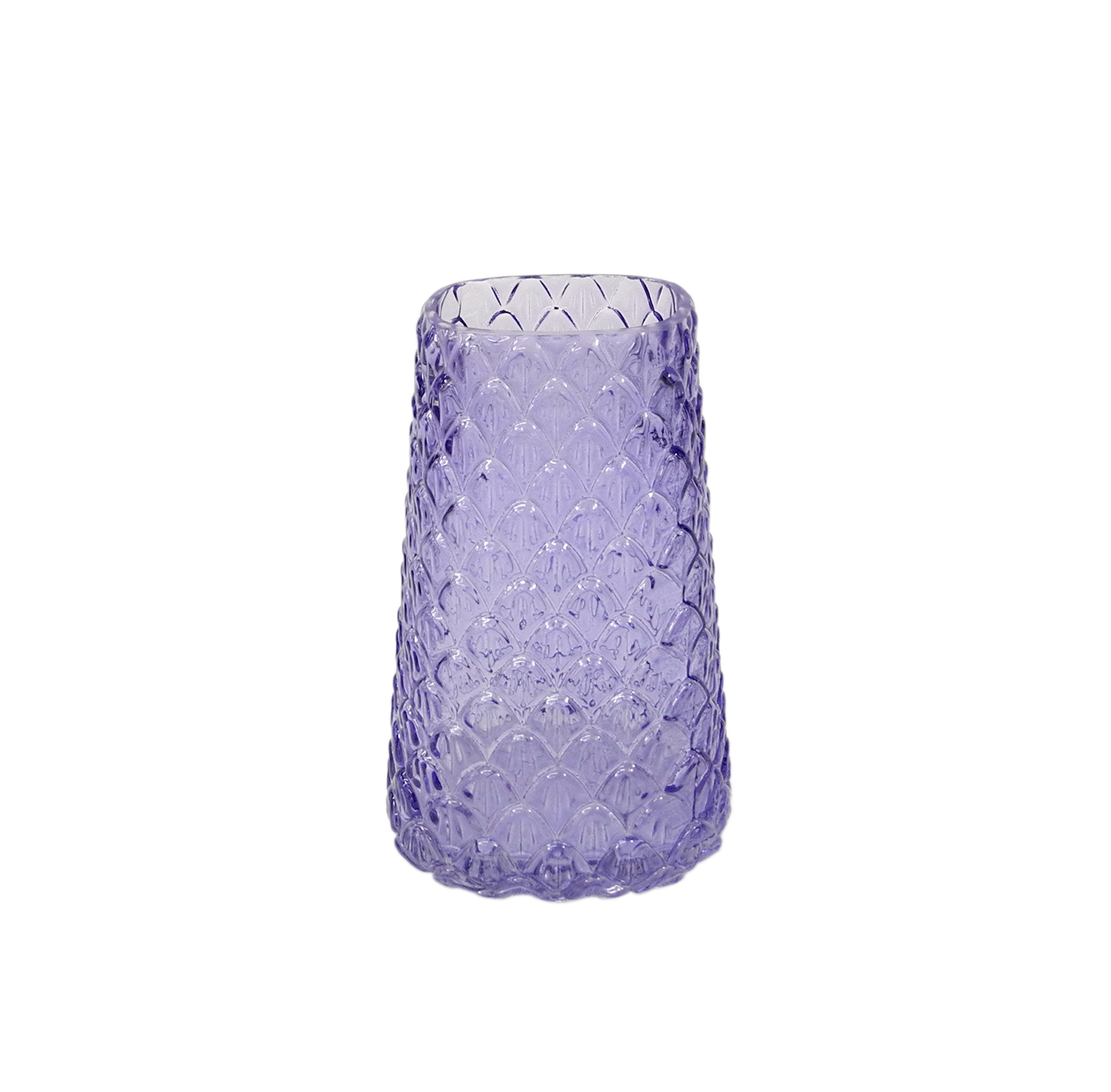 Relief Pattern Glass Vase YD-ND-167