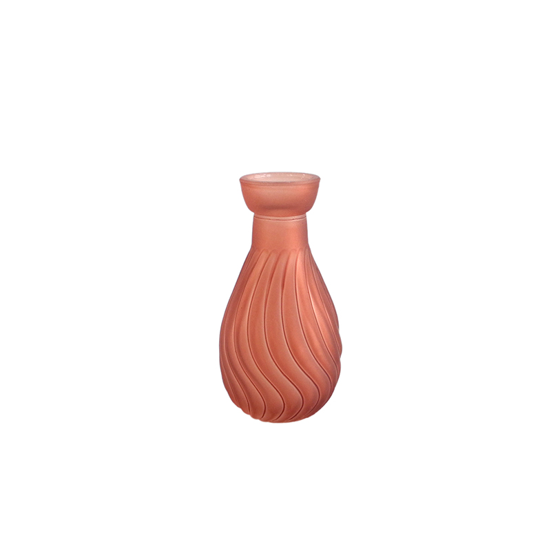Lotus Root Pink Glass Vases YD-CGV-052