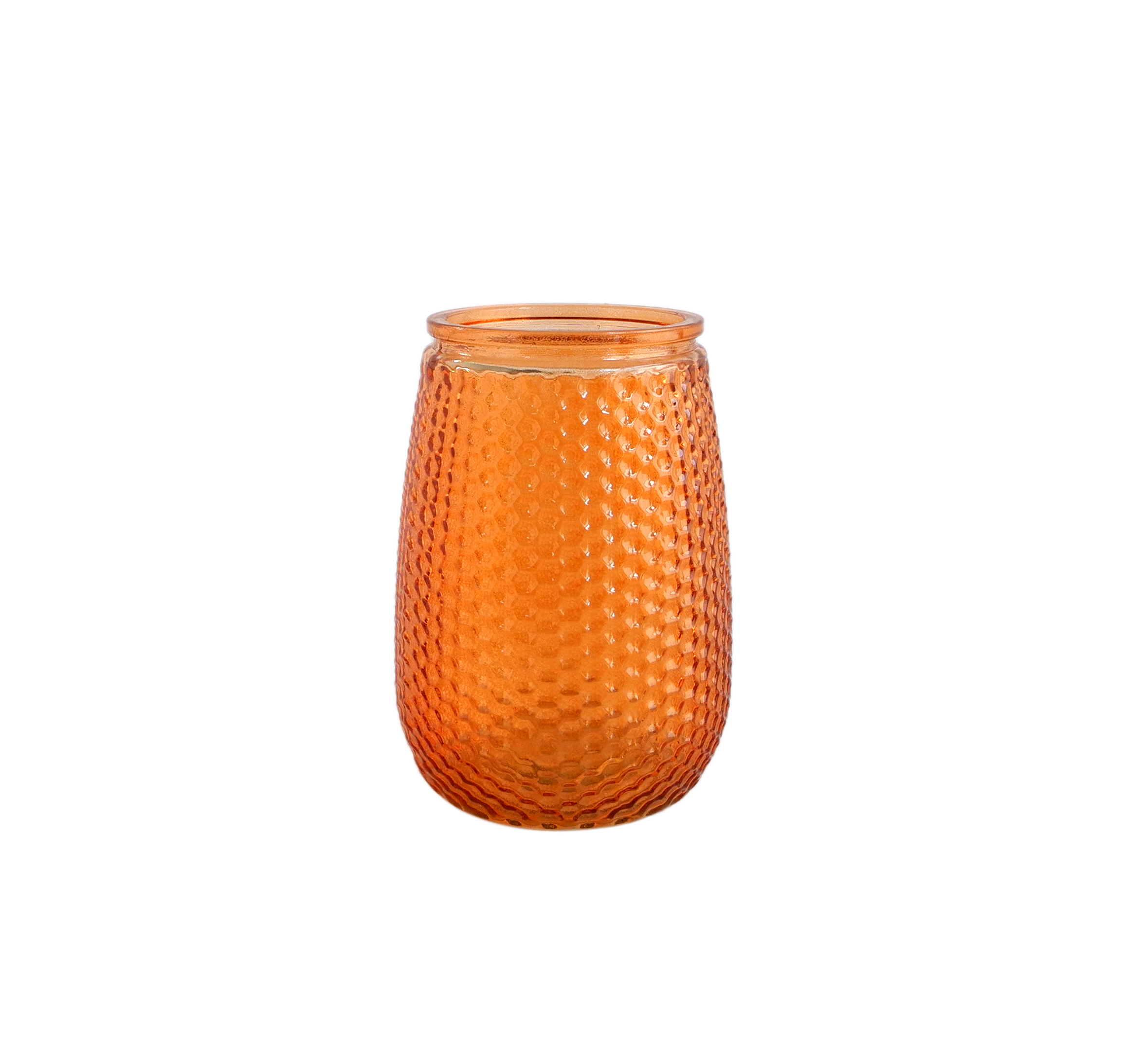 Orange Texture Glass Vases YD-ND-119
