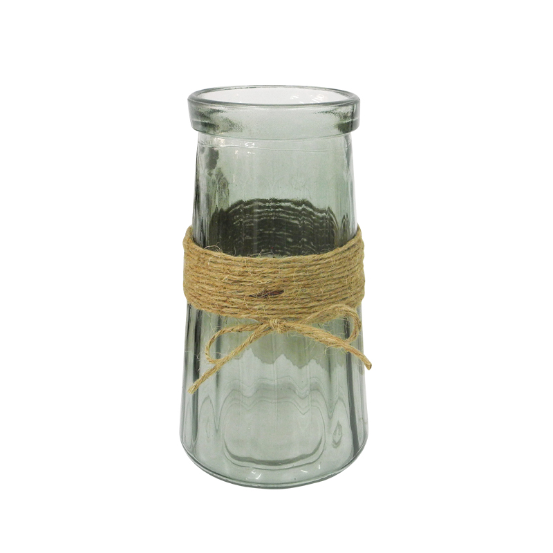 Maple Grey Glass Vase YD-TDH-005