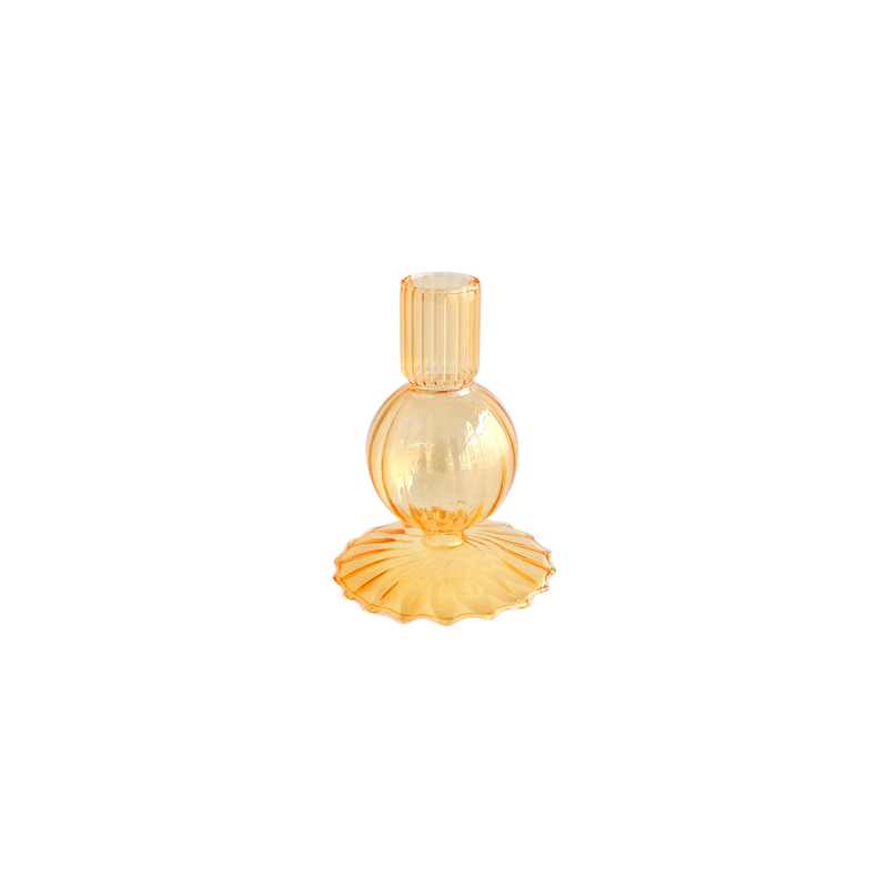 Orange Lamp Candle Holder YD-LCH-006