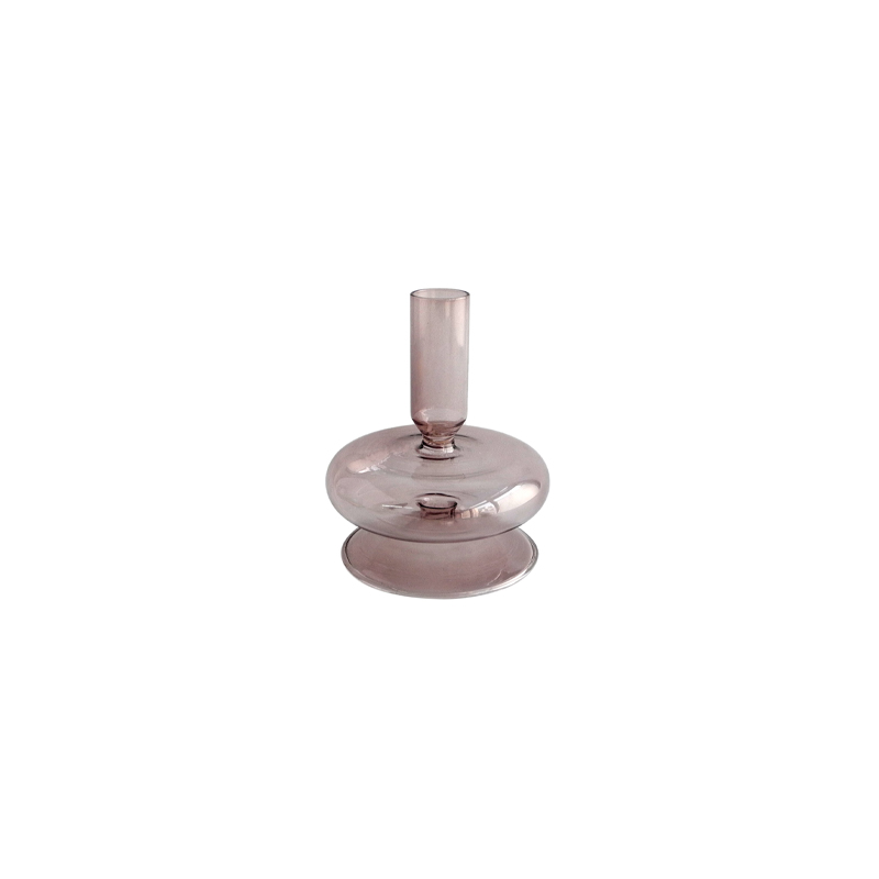 Brown Lamp Candle Holder YD-LCH-010