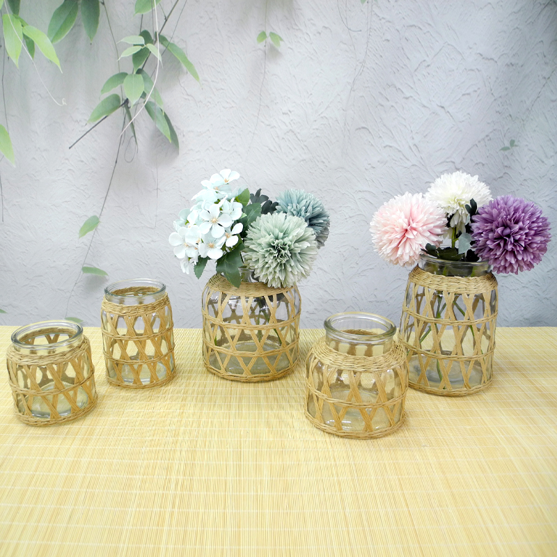 Large Diameter Paper Glass Vases YD-ACC-011