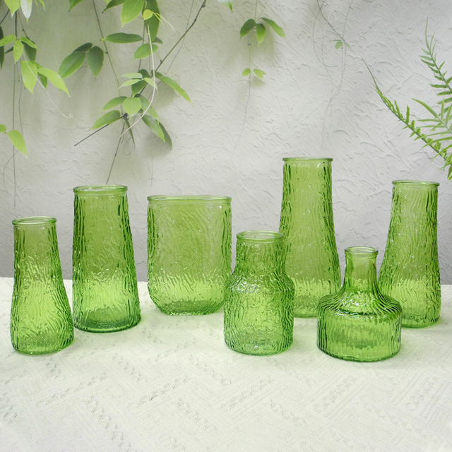 Green Spring & Summer Collection Glass Vases YD-SS-015