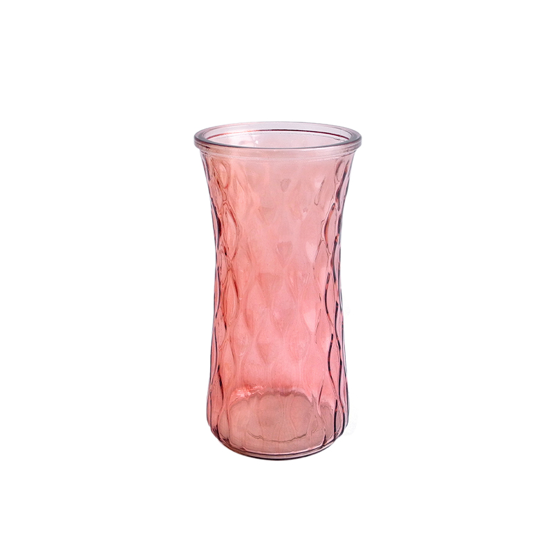 Pink Glass Vases & Wax Bottle YD-SS-007