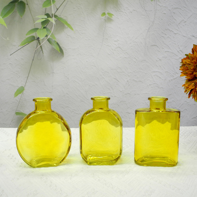 Yellow Bud Vases YD-BV-014