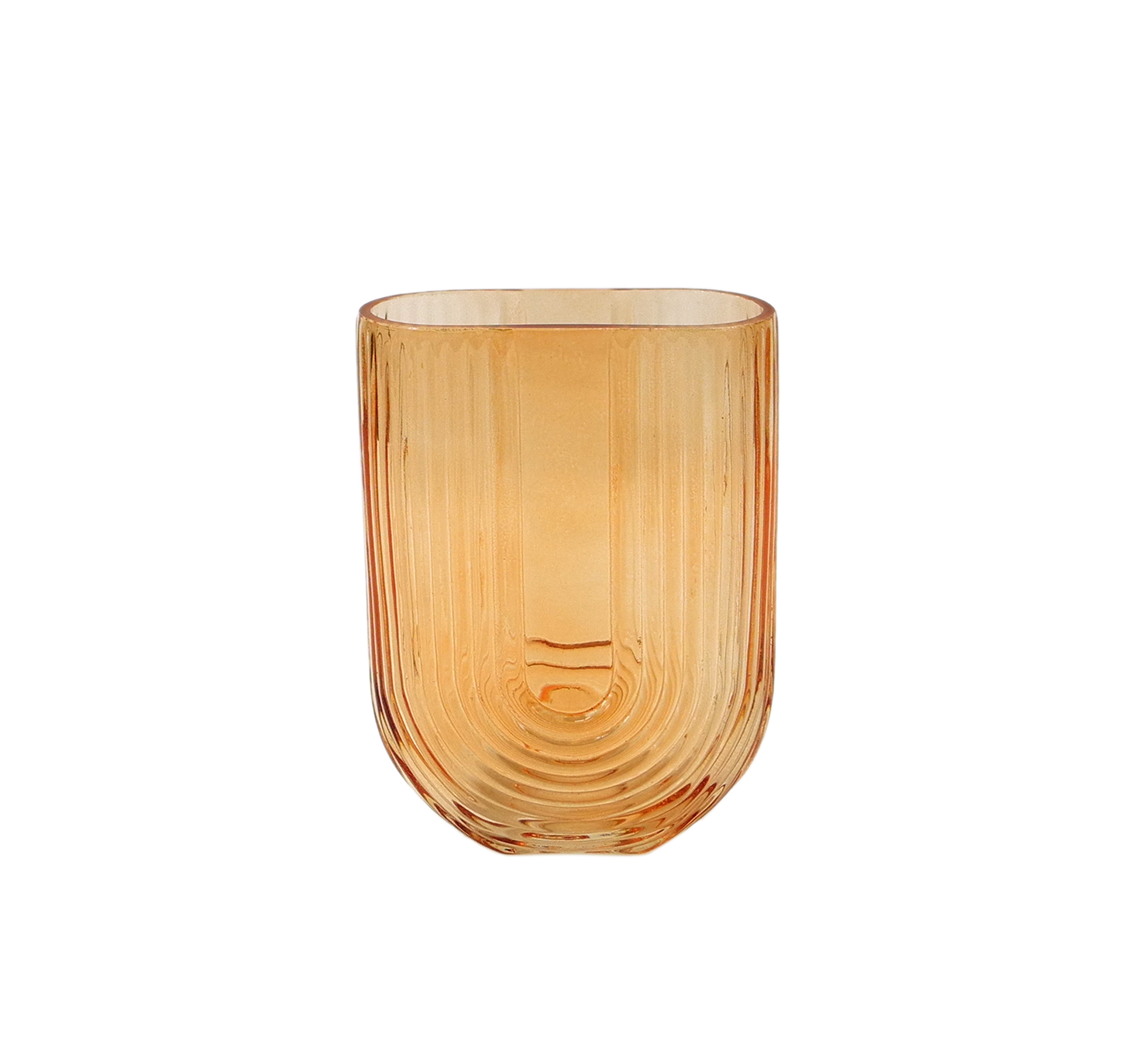 Light color with pattern Glass Vase YD-ND-158