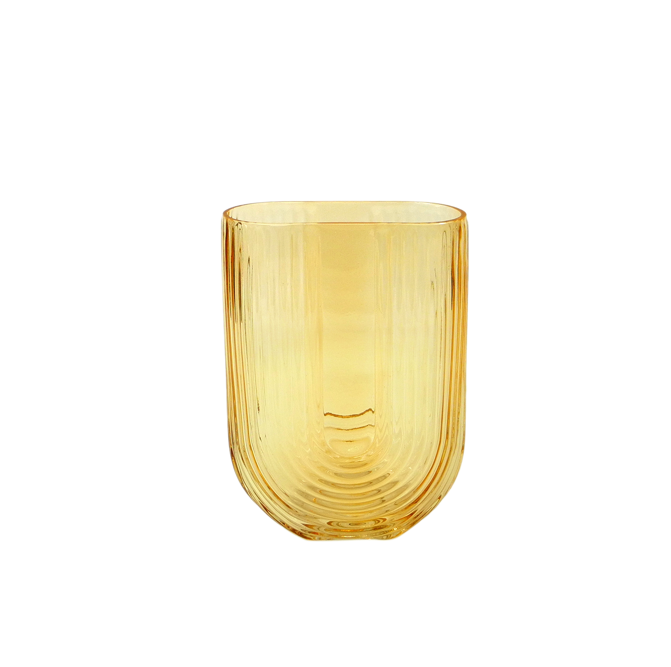 Light color with pattern Glass Vase YD-ND-158