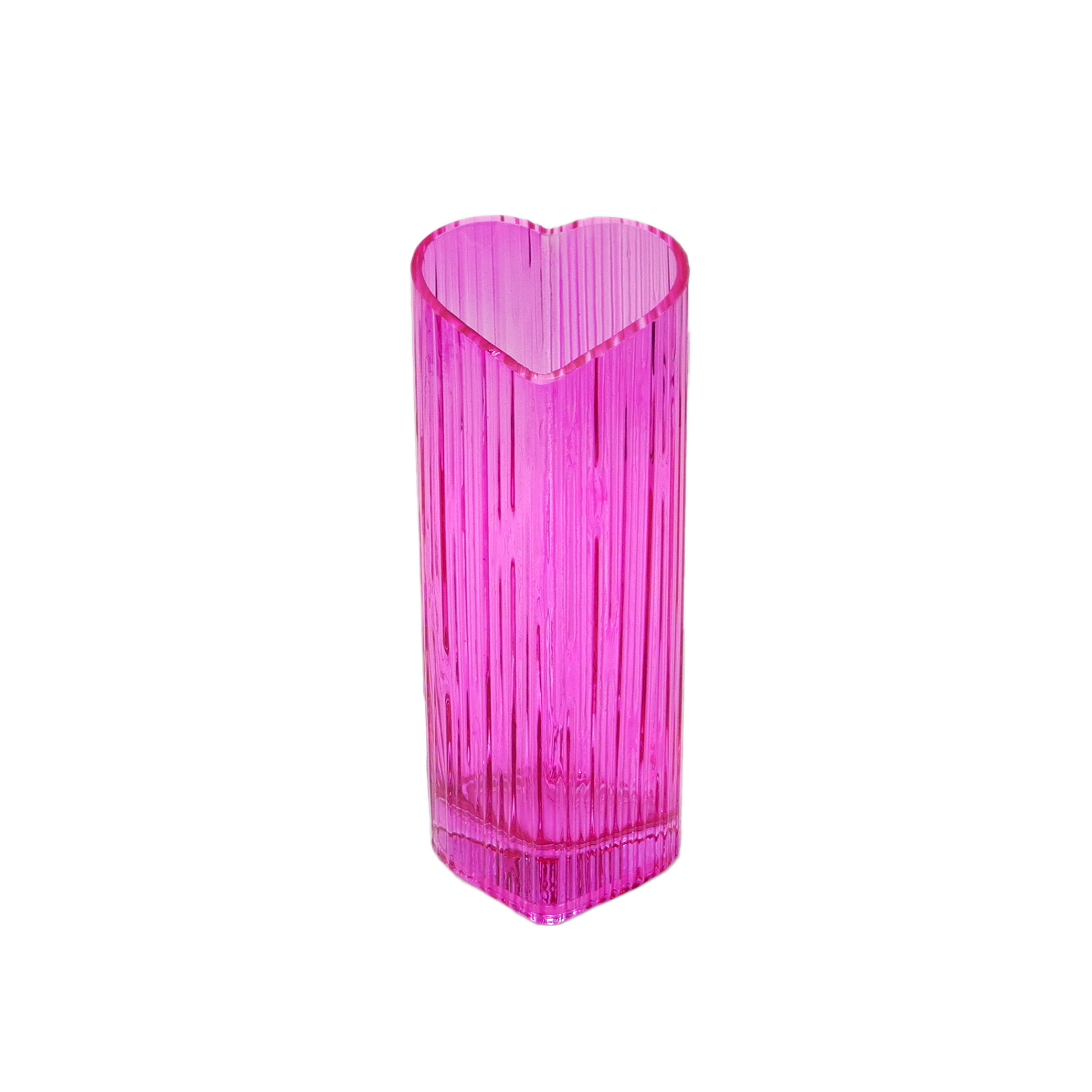 Heart Shaped Glass Vase YD-CGV-021
