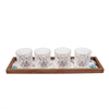Diamond-shaped Transparent Candle Holder Combination YD-HDWC-127