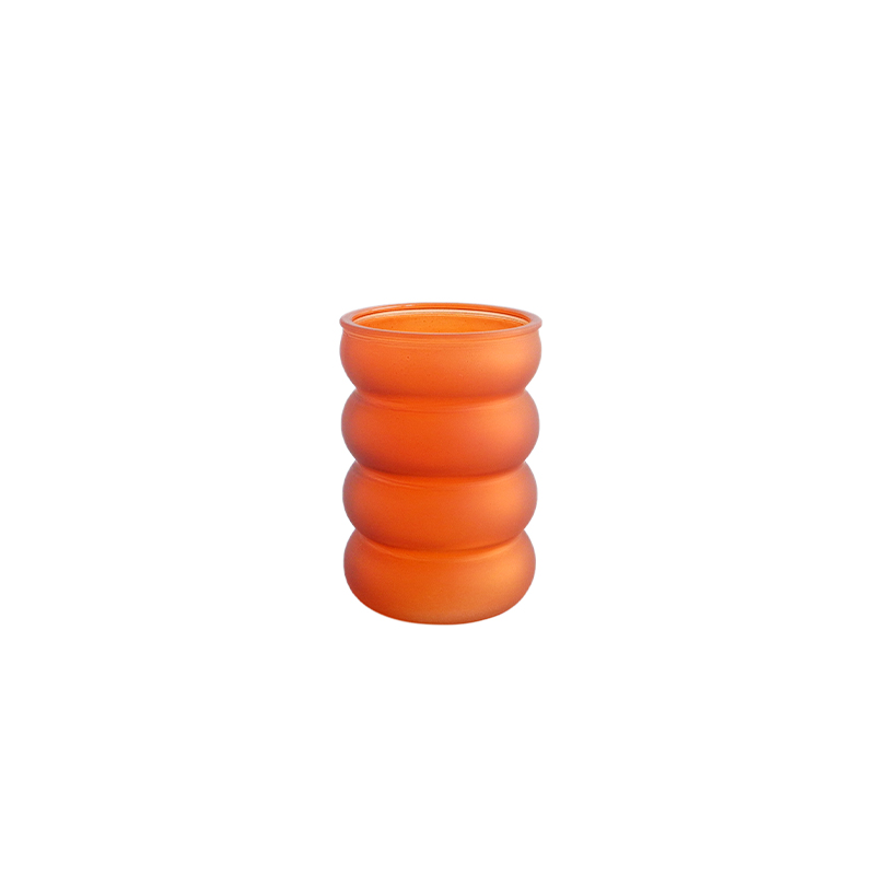 Orange Glass Vases YD-ND-114