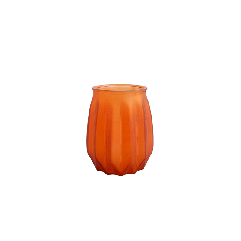 Orange Glass Vases YD-ND-116