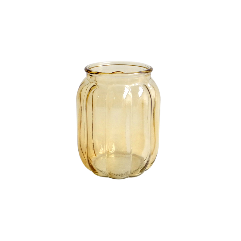 Autumn Yellow Candle Holder & Wax Bottle YD-TDH-015