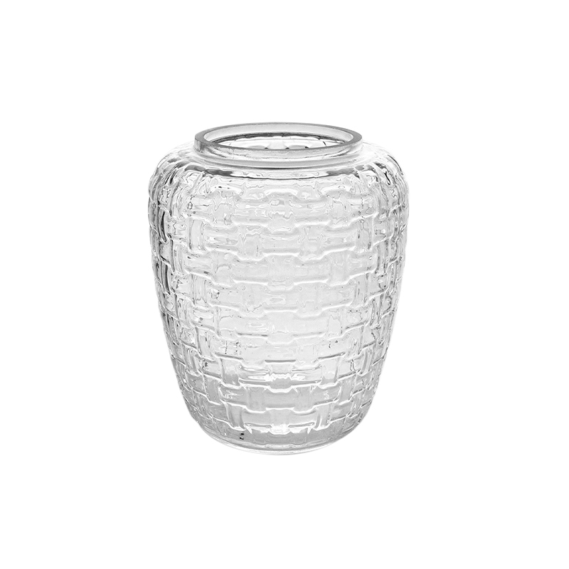 Round Transparent Glass Vases YD-ND-028