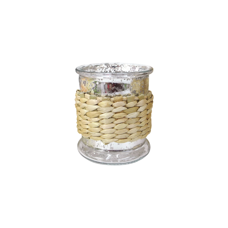 Rattan Decorative Glass Bottle YD-ACC-006