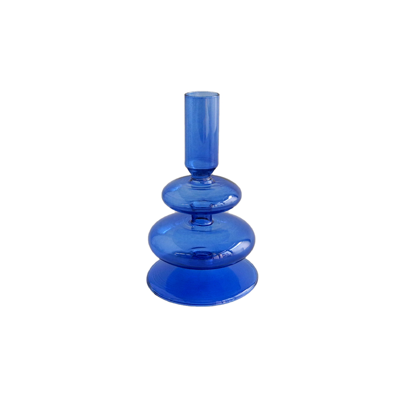 Blue Lamp Candle Holder YD-LCH-001
