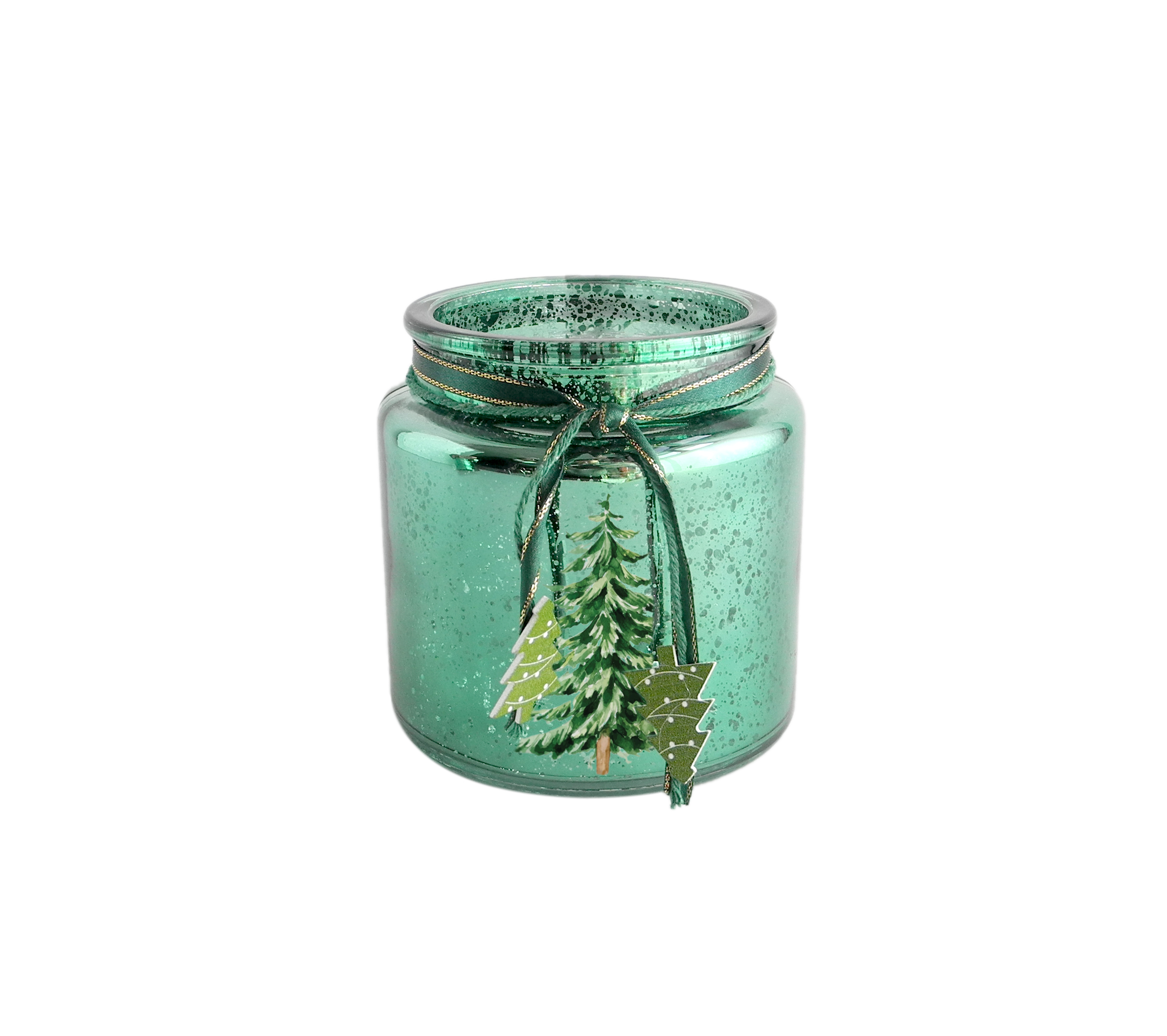 Green Christmas Candle Holder YD-ND-182