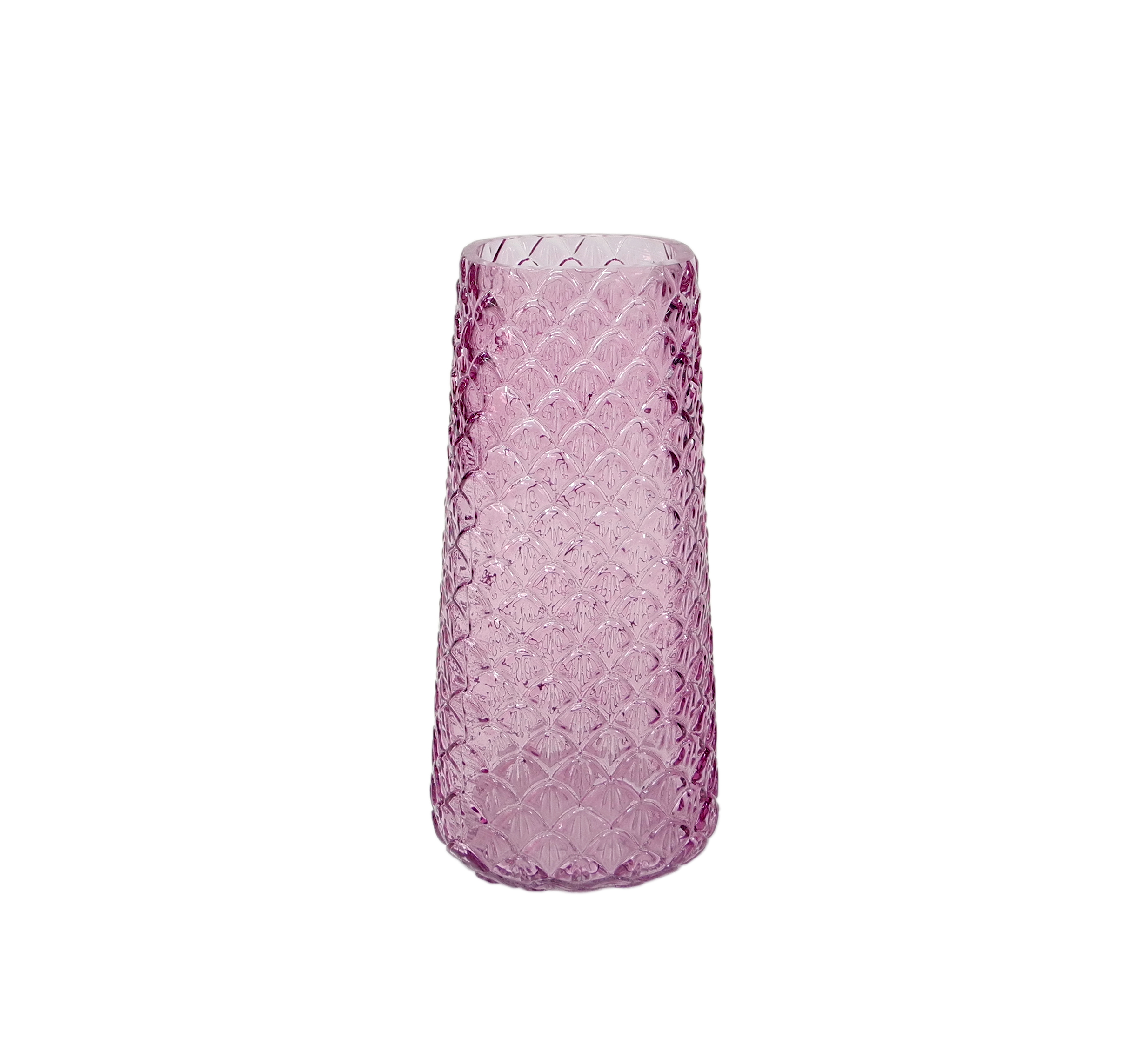 Relief Pattern Glass Vase YD-ND-167