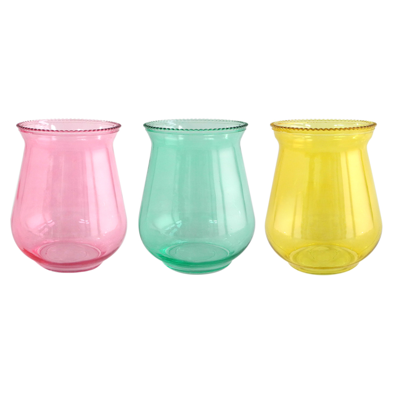 Candy Colors Glass Vases YD-CGV-058