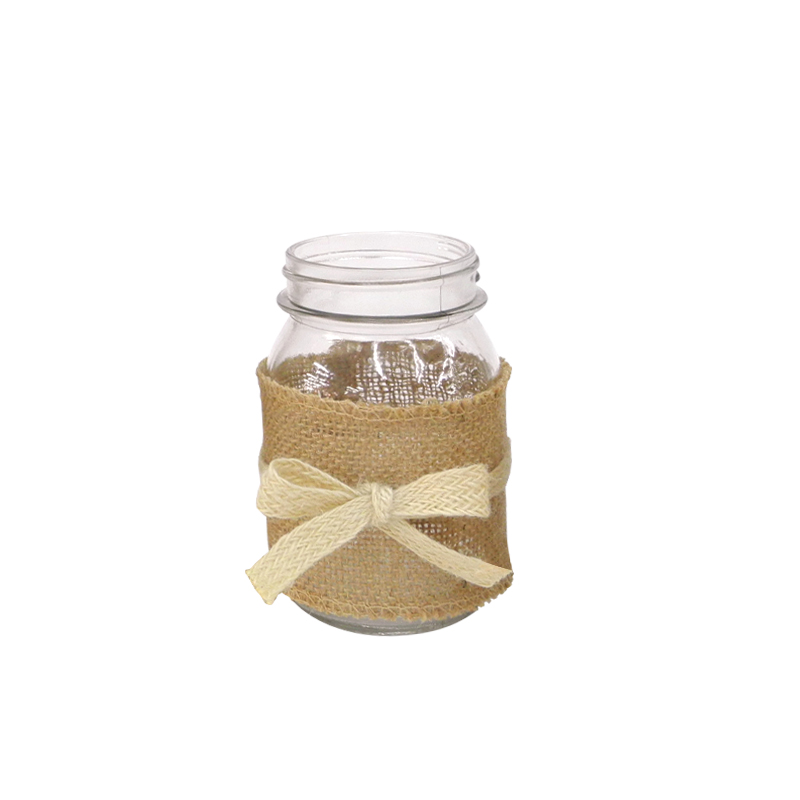 Fabric Flower Glass Vase YD-TDH-013