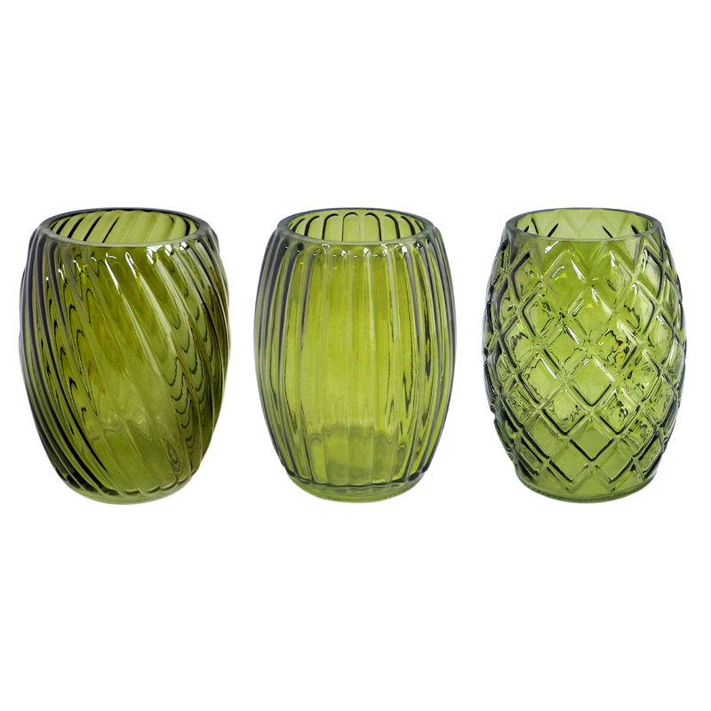 Grey Glass Vases YD-ND-005